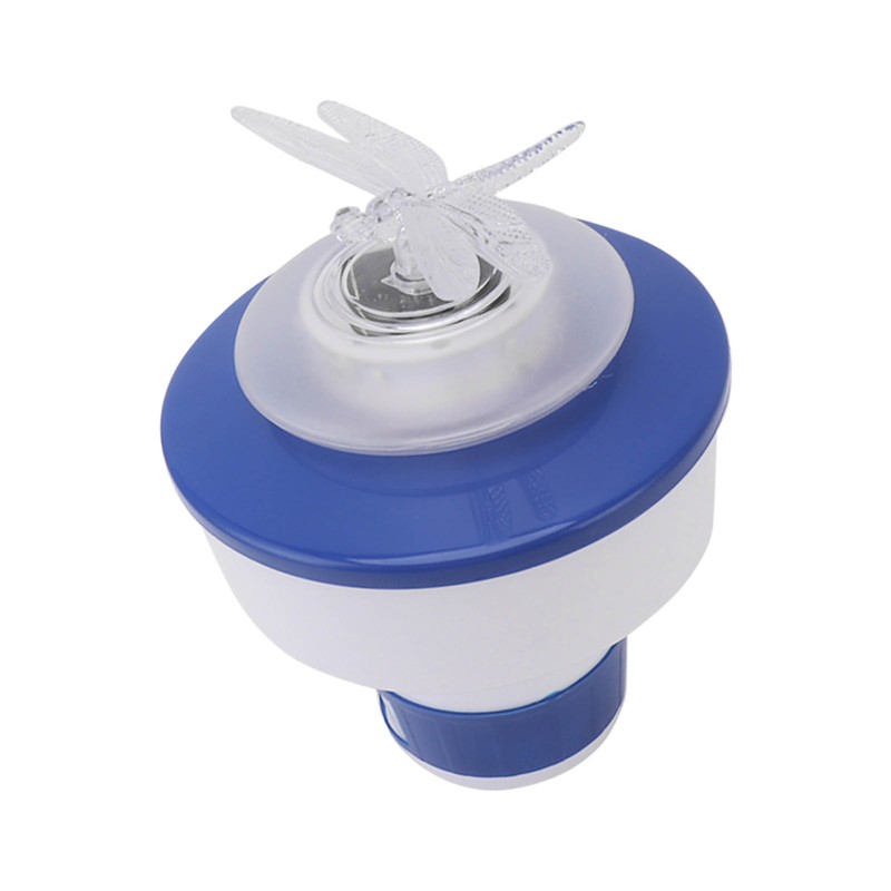 Floating Mini Chemical Dispenser Adjustable Plastic 600 Mah Floating Chlorine