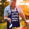 LINEN CLOSET® Bbq Aprons for Men Funny Aprons Grilling Novelty