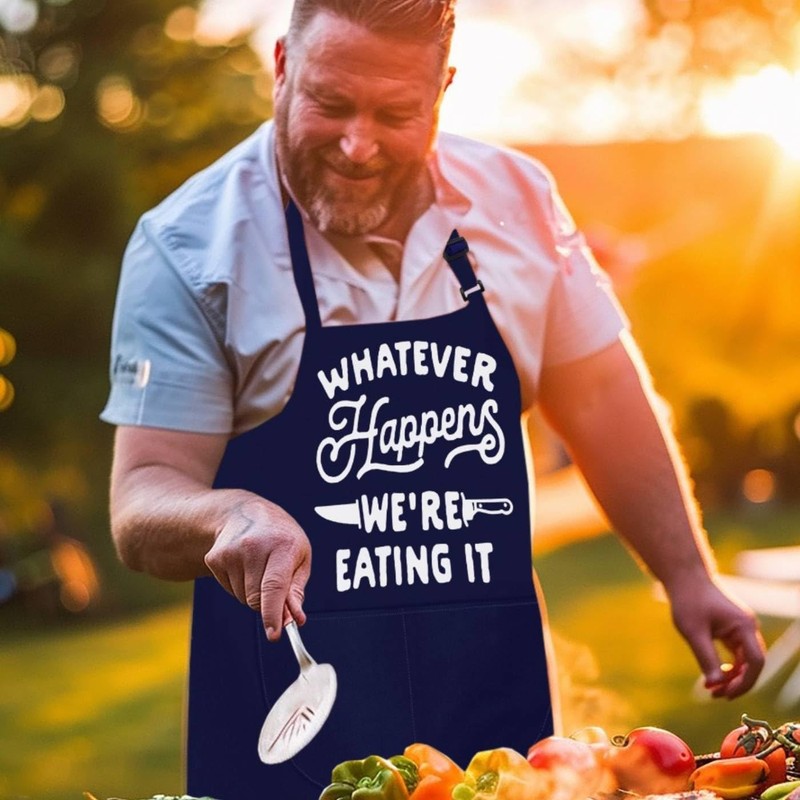 LINEN CLOSET® Bbq Aprons for Men Funny Aprons Grilling Novelty