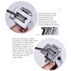HEEPDD Portable 6 Digit Automatic Self Inking Numbering Stamp for