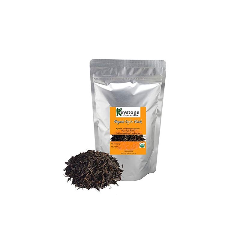 Keystoneteas Organic Bulk,Ceylon Lose Leaf, 16 Ounce Tea