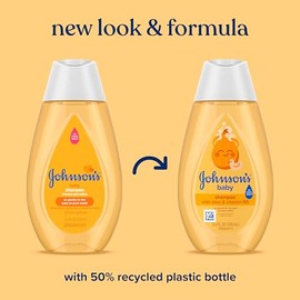 Johnson's Tear Free Baby Shampoo, Free of Parabens, Phthalates, Sulfates and Dyes, 13.6 fl. oz