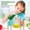 Nuanchu 20 Pcs 1ml Borosilicate Glass Syringes with Gold Metal