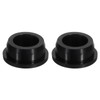 sourcing map 2 Pcs Black Plug Holes, Waterproof Rubber Button