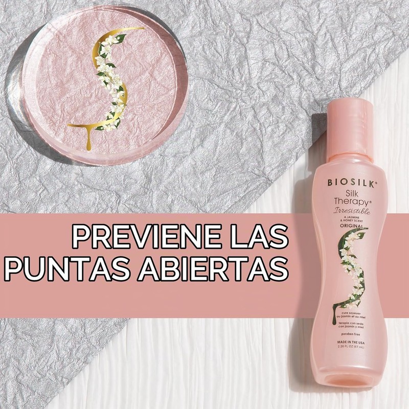 BIOSILK IRRESISTIBLE COLLECCIÓN TERAPIA DE SEDA DEJAR EN TRATAMIENTO 2.5