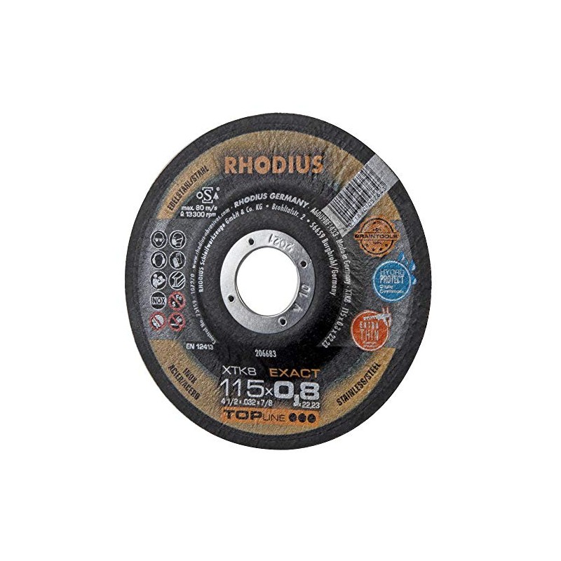 Extra Thin Cutting Disc 0.8mm 115mm Grinding Wheel Tools 1