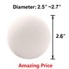 Otylzto Wool Dryer Balls 6-Pack, Drying Balls for Laundry,Reusable As
