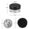 Accmor 100 Pieces 3g Empty Sample Containers with Lids Cosmetic