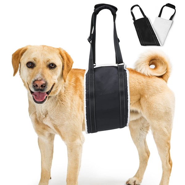 4-120 lbs Dog Lift Harness Adjustable Dog Sling for Large