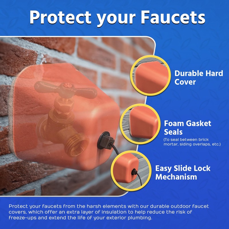 Cold Front Products Faucet Cover - Exterior Faucet Cover -
