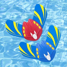 Giggleye Underwater Glider Diving Toy for Children, Devil Fish Swimming Pool Toy, Pool Toy, Water Toy Teenagers Children (2 Pieces, Red and Blue)