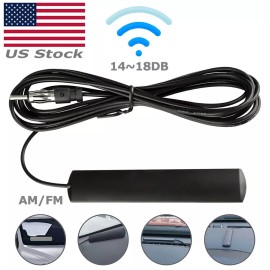 Frentaly Car Radio Stereo Hidden Antenna Stealth FM AM For Vehicle Truck Motorcycle Boat