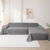 MEETSKY Couch Cover for 3 Cushion Sofa Washable, Cat Scratch