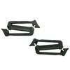 JCBIZ 8pcs Webbing Connecting Clip Black 25mm/ 1 Inch Webbing