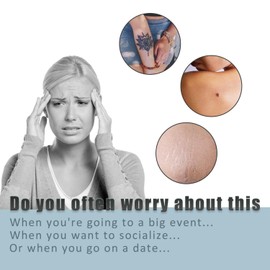 Truloven Tattoo Cover Up Tape, Scar Tape, Tattoo Patches to Cover Up, Scar and Tattoo Concealer, Water Proof and Sweat-Proof (1.96x1.57in)