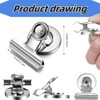 20 Pcs Magnetic Clips, Heavy Duty Fridge Magnet Clips for