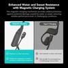 Nuroum OpenEar Pro Bluetooth Headphones with Noise-Cancelling Microphone, Mute Switch,