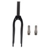 Carbon Fiber Front Fork Replacement Folding Bike Fork with Screws