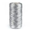 G2PLUS 100 m Metallic Cord 1.5 mm Silver Thread Cord