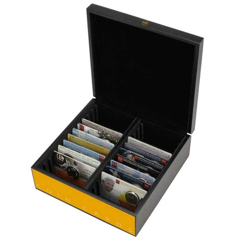Coin Cards Magazin Box,Holz