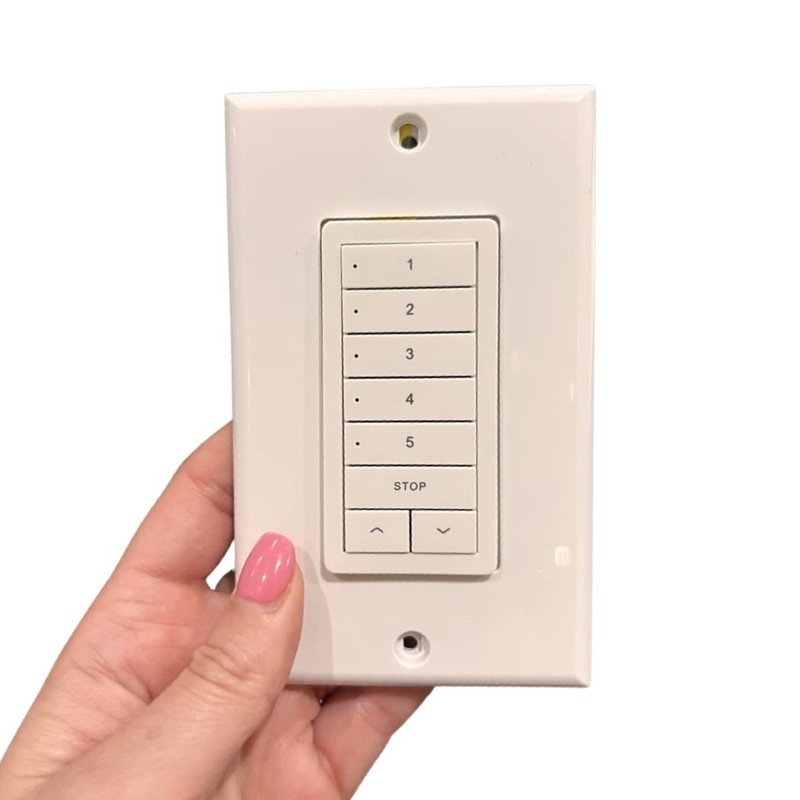 Rollease MTRF-WS5-Flush Five Channel Remote Control