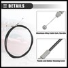 Hihaha Trunk Lid Release Cable, for Toyota Camry 2007-2011, Trunk
