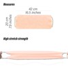 Inmorven Exfoliating Back Scrubber with Handles, Nylon Back Exfoliator, Two