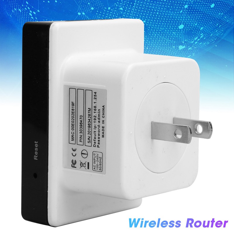 Wireless Network Router Wifi Single Boost Repeater SSID Amplifier 300mbps