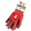 Ladeheid Children's Girl's Boy's Safety Working Gardening Gloves BD002 (Red,