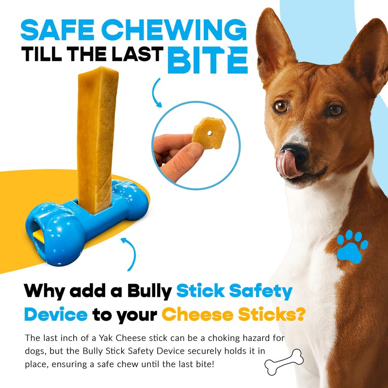 MIGHTY CHEWZ Yak Chew Holder Pack, Medium (4 Pieces) -