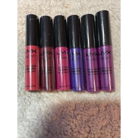 NYX Professional Makeup Soft Matte Metallic Lip Cream, 5colors Avail .22 oz