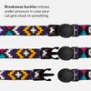 CollarDirect Cat Collar Breakaway Set of 2 PCS Tribal Pattern