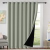 H.VERSAILTEX 100% Blackout Patio Curtains Thermal Insulated Curtains for Sliding