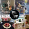 XMSSAA Clear Acrylic Display Stand, U-Shaped Display Stand, Figures Decoration,