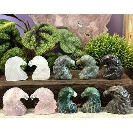 Wholesale Lot 10 PCs Natural Mix Crystal Eagles Healing Energy