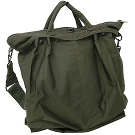 YMCLKY Original US Military Type Helmet Bag with Shoulder Strap 47x46 BH035YN, green