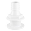 Thru Hull Fitting Through Hull 1‑1/4in Thru-Hull Connector Fitting White