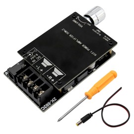 ARCELI 2x50W Bluetooth 5.0 Hi-Fi Amplifier Board with TPA3116D2 - Digital Stereo Amp Dual Channel 5-27V DC & High Quality Hi-Fi Filter for High Performance Sound