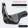 AIMALL 5.5 Inch Mountain Bike Handlebar Grips, Non-Slip Rubber Bicycle