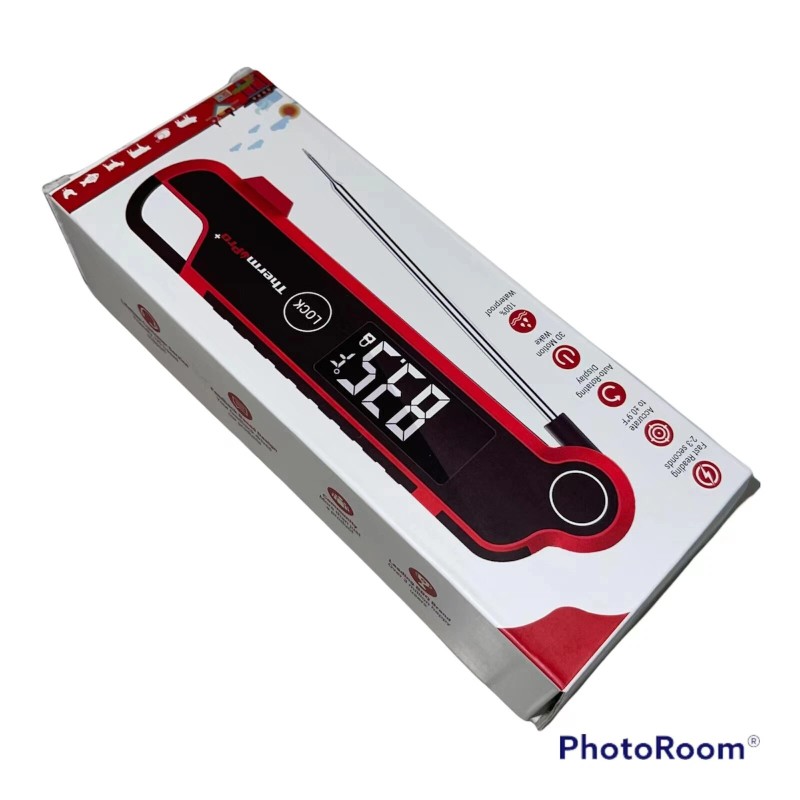 ThermoPro TP620 Instant Read Meat Thermometer with Thermocouple Sensor, Ambidext