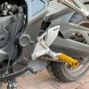 LEDISHUN Adjustable Step Bar Set Fits Kawasaki ZX-25R ZX-4R ZX-4RR