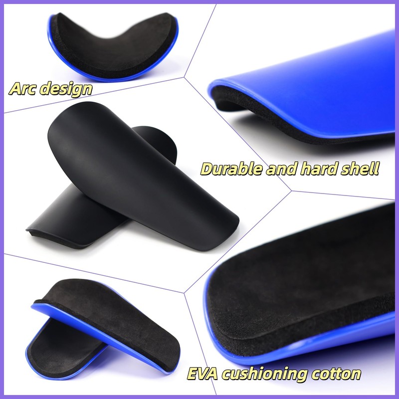 Soccer Shin Guards with Leg Protection, Multiple Colors Available, Football