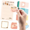 Fancy Land Coffee Cup Sticky Notes Set Cute Sticky Notepads