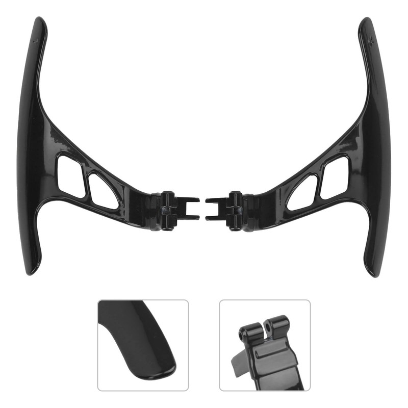2PCS Shifter Paddle Aluminium Alloy Decor Replacement for Nissan GTR