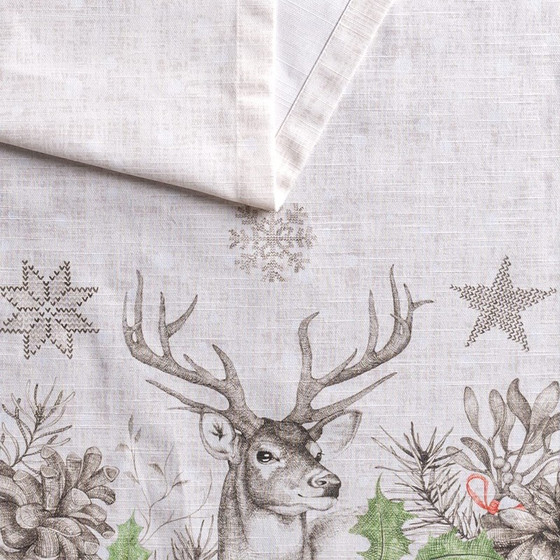 Maison d' Hermine Christmas Dew 100% Cotton Table Runner Farmhouse
