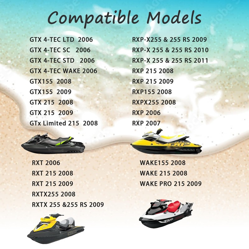 YIZHIHUA 278002270 LCD Digital Jet Ski Speedometer Compatible with 2006-2011