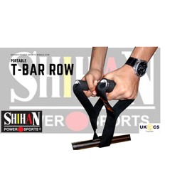 T-BAR Row (Black) Portable SHIHAN Power Gym Core Blaster Landmine Grappler T Bar Row