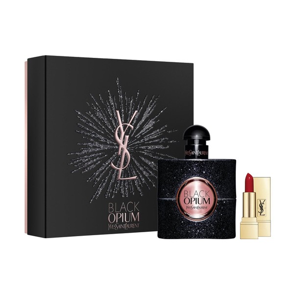 Yves Saint Laurent Black Opium Set with Rouge Pur Couture 1 Piece + 50 ml