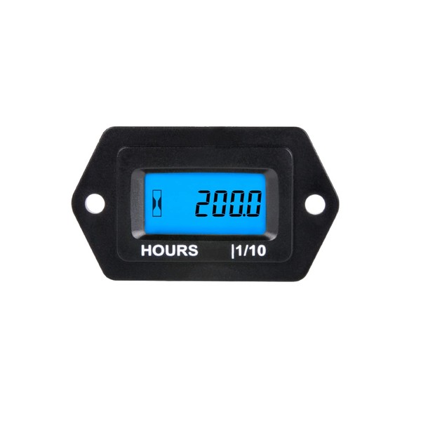 Taikemeti Digital LCD DC(9V to 65V) Hour Meter, Hour Meter