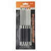 WHLLING 5-Piece Roll Pin Punch Set, 8-Inch Carbon Steel Pin
